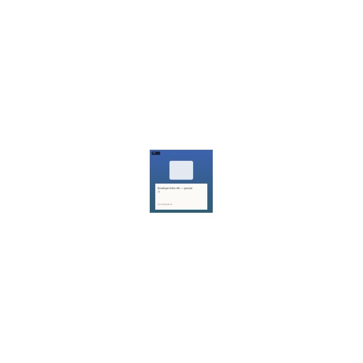 Envelope linho A6 — pacote 20